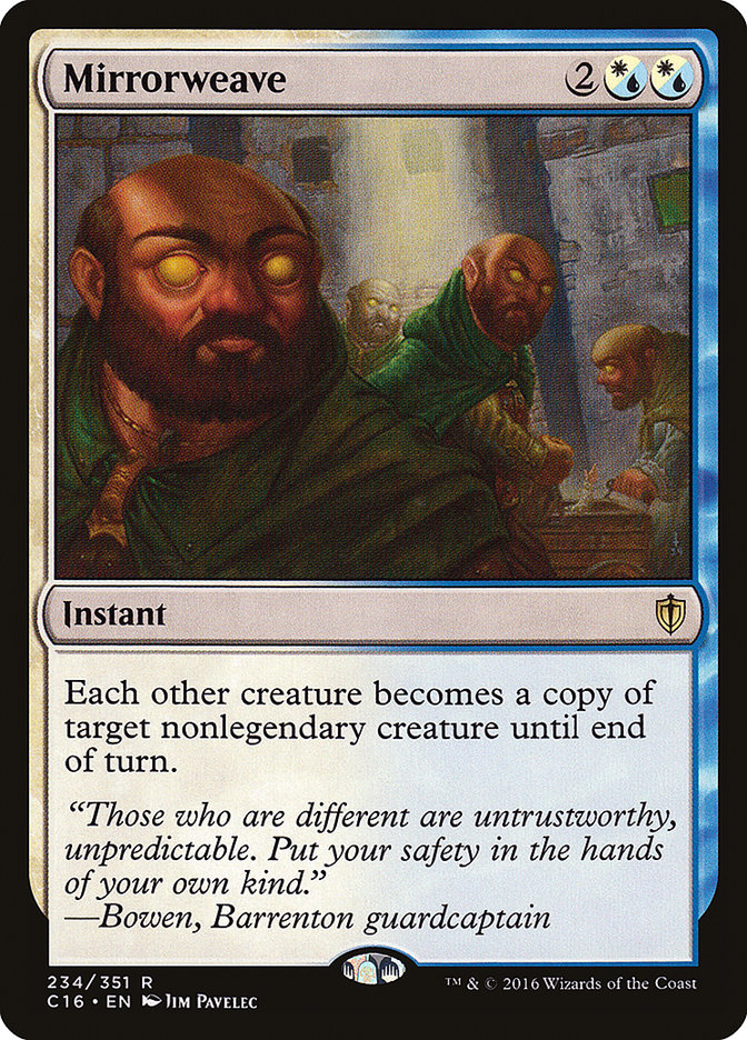 Mirrorweave [Commander 2016] MTG Single Magic: The Gathering | Red Claw Gaming