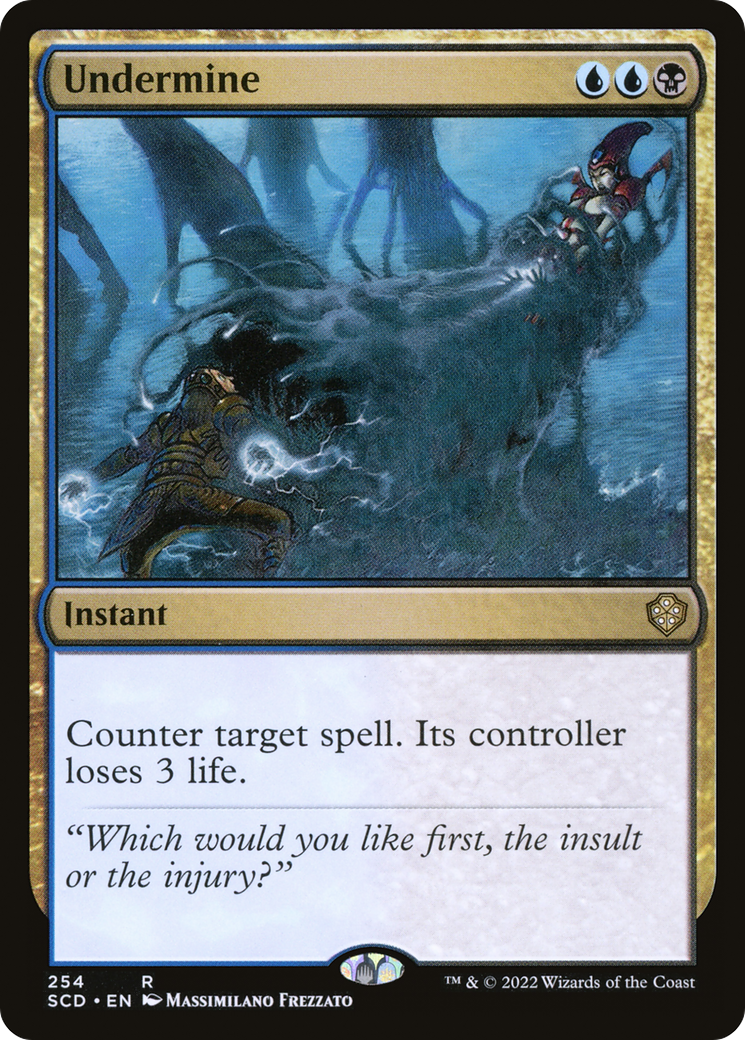 Undermine [Starter Commander Decks] MTG Single Magic: The Gathering | Red Claw Gaming