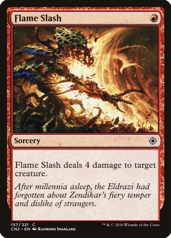 Flame Slash [Conspiracy: Take the Crown] MTG Single Magic: The Gathering | Red Claw Gaming