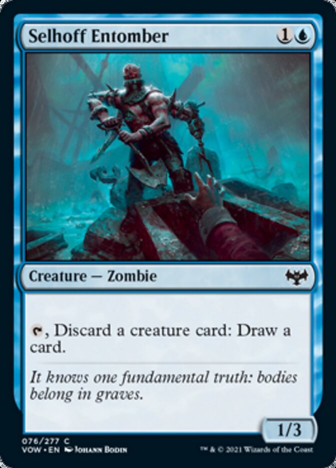 Selhoff Entomber [Innistrad: Crimson Vow] MTG Single Magic: The Gathering | Red Claw Gaming