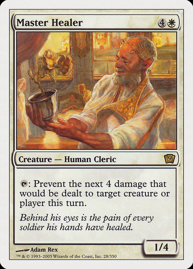 Master Healer [Ninth Edition] MTG Single Magic: The Gathering | Red Claw Gaming