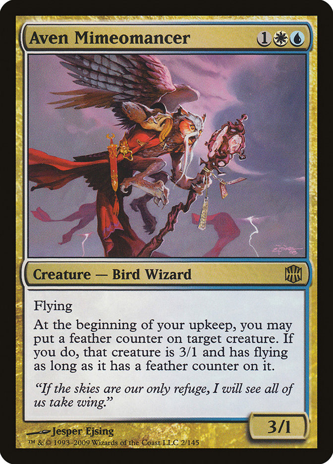 Aven Mimeomancer [Alara Reborn] MTG Single Magic: The Gathering | Red Claw Gaming