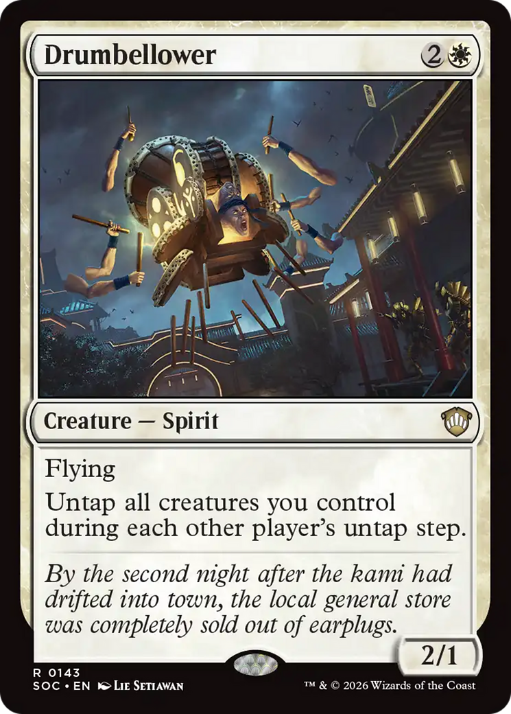 Drumbellower [Secrets of Strixhaven Commander] MTG Single Magic: The Gathering | Red Claw Gaming