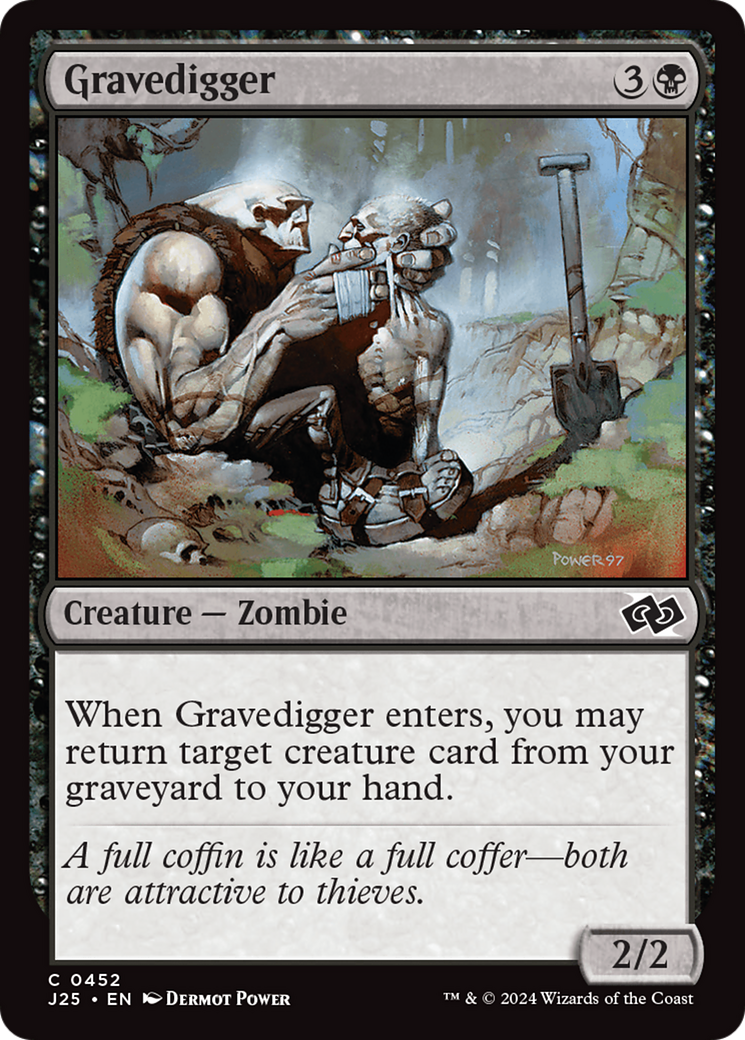 Gravedigger [Foundations Jumpstart] MTG Single Magic: The Gathering | Red Claw Gaming