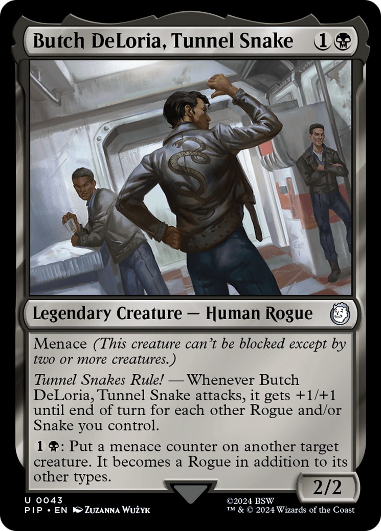 Butch DeLoria, Tunnel Snake [Fallout] MTG Single Magic: The Gathering | Red Claw Gaming