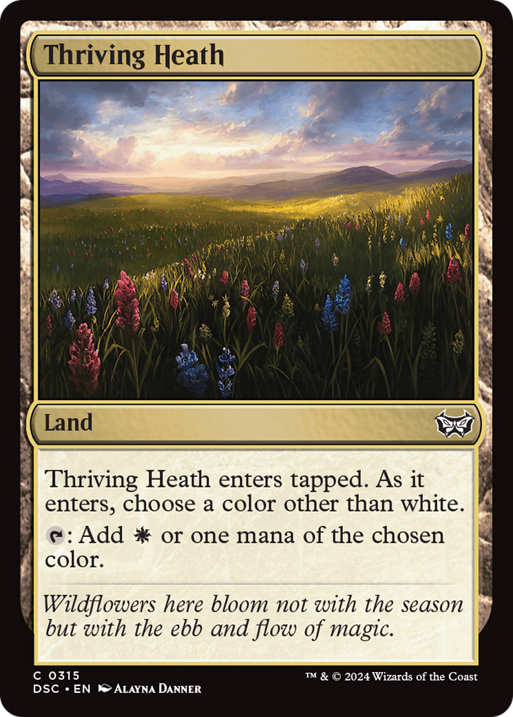 Thriving Heath [Duskmourn: House of Horror Commander] MTG Single Magic: The Gathering | Red Claw Gaming