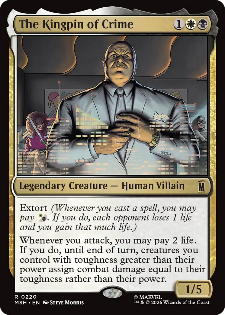 The Kingpin of Crime [Marvel Super Heroes] | Red Claw Gaming