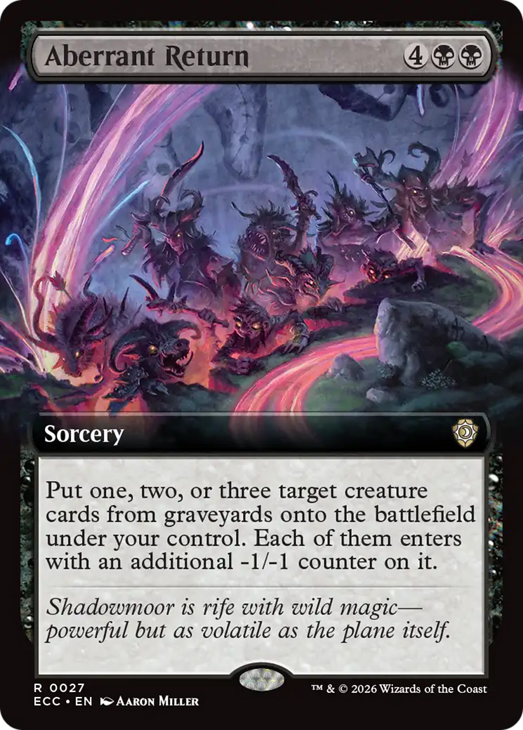 Aberrant Return (Extended Art) [Lorwyn Eclipsed Commander] | Red Claw Gaming