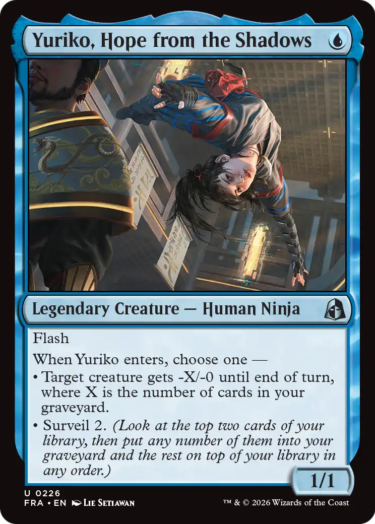 Yuriko, Hope from the Shadows [Reality Fracture] | Red Claw Gaming