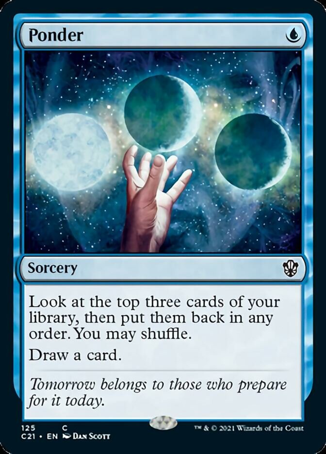 Ponder [Commander 2021] MTG Single Magic: The Gathering | Red Claw Gaming