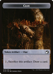 Wolf (013) // Clue (016) Double-Sided Token [Challenger Decks 2022 Tokens] MTG Single Magic: The Gathering | Red Claw Gaming