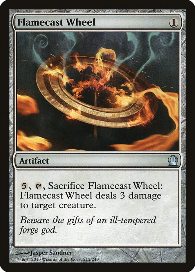 Flamecast Wheel [Theros] MTG Single Magic: The Gathering | Red Claw Gaming