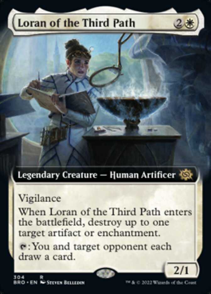 Loran of the Third Path (Extended Art) [The Brothers' War] MTG Single Magic: The Gathering | Red Claw Gaming