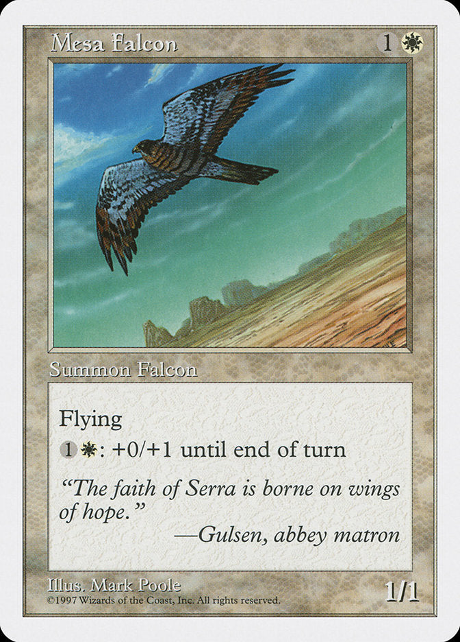 Mesa Falcon [Fifth Edition] MTG Single Magic: The Gathering | Red Claw Gaming