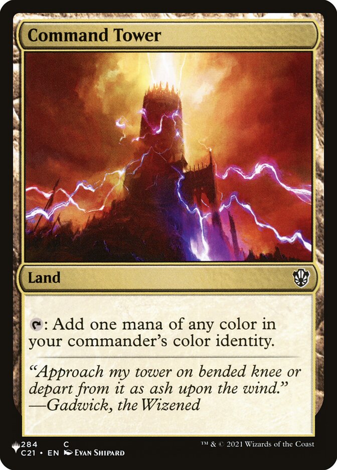 Command Tower [Secret Lair: Heads I Win, Tails You Lose] MTG Single Magic: The Gathering | Red Claw Gaming