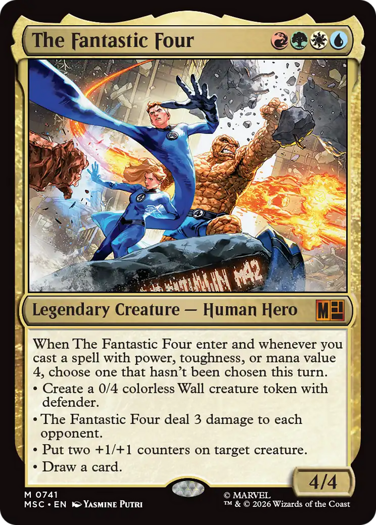 The Fantastic Four [Marvel Super Heroes Commander] | Red Claw Gaming