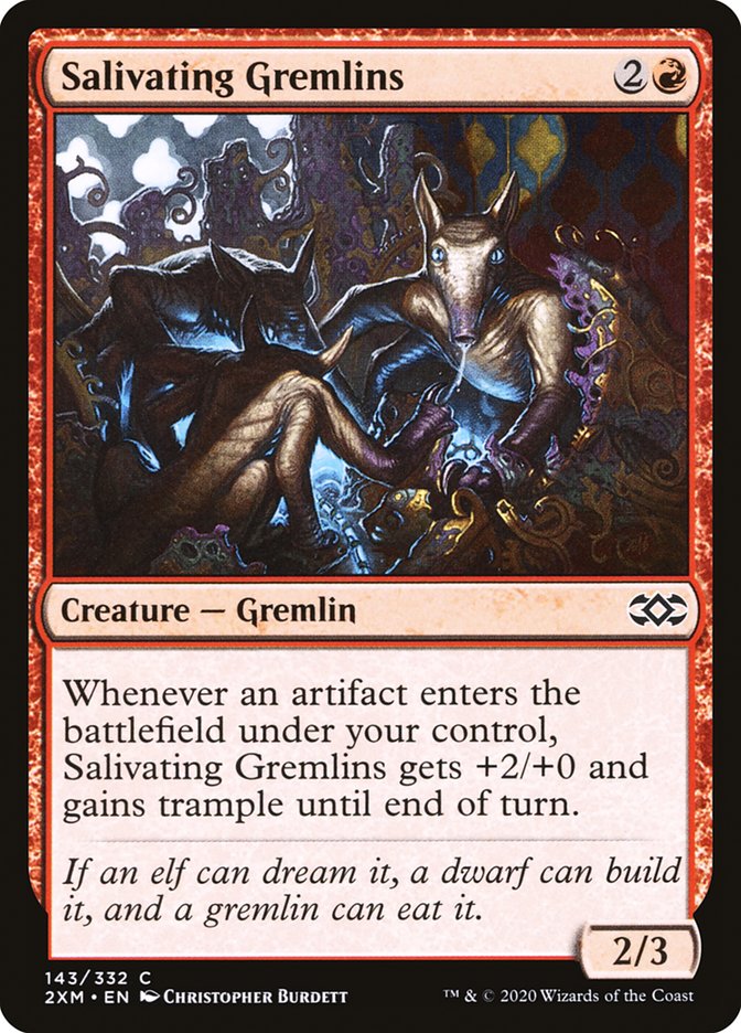 Salivating Gremlins [Double Masters] MTG Single Magic: The Gathering | Red Claw Gaming