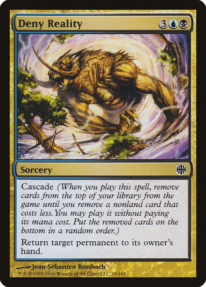 Deny Reality [Alara Reborn] MTG Single Magic: The Gathering | Red Claw Gaming