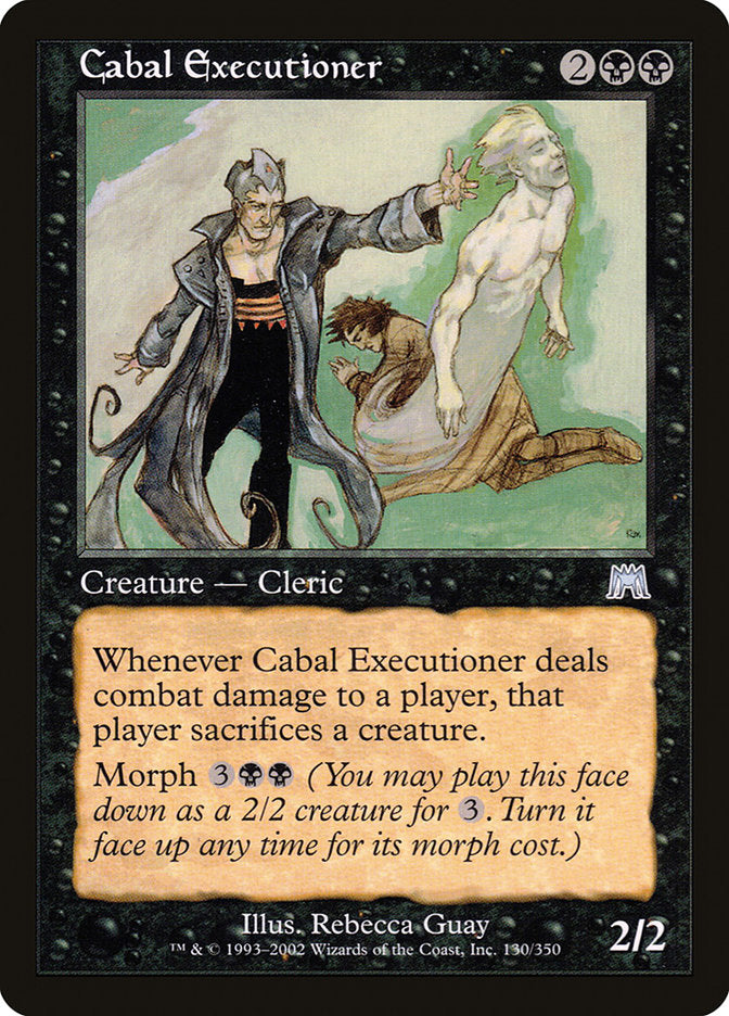 Cabal Executioner [Onslaught] MTG Single Magic: The Gathering | Red Claw Gaming