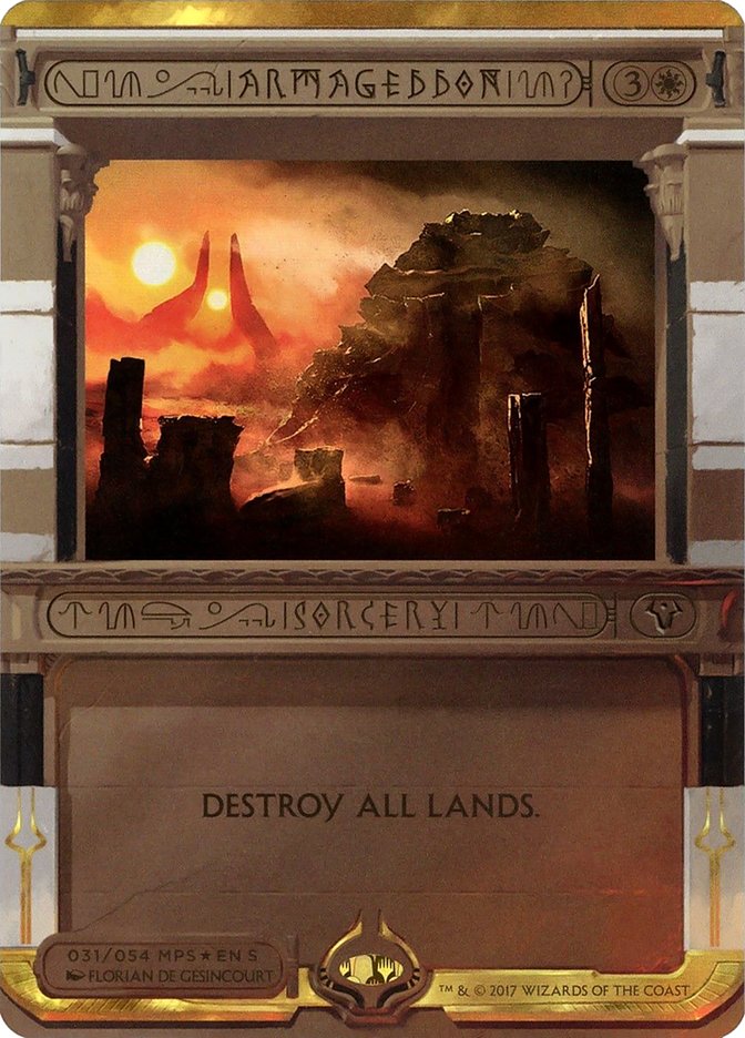 Armageddon (Invocation) [Amonkhet Invocations] MTG Single Magic: The Gathering | Red Claw Gaming
