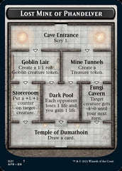 Dungeon of the Mad Mage // Lost Mine of Phandelver Double-Sided Token [Dungeons & Dragons: Adventures in the Forgotten Realms Tokens] MTG Single Magic: The Gathering | Red Claw Gaming