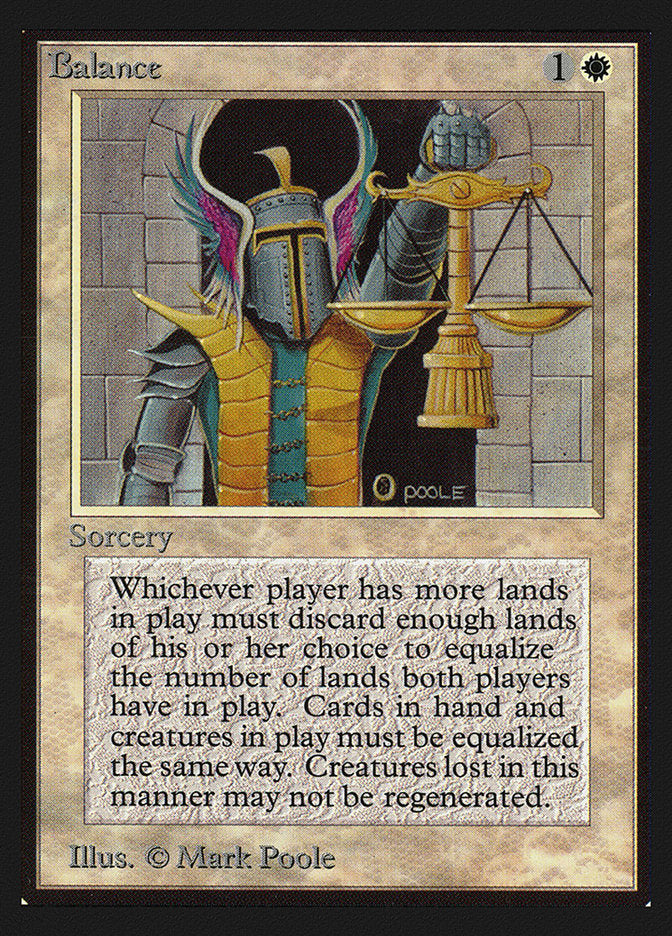 Balance [International Collectors' Edition] MTG Single Magic: The Gathering | Red Claw Gaming