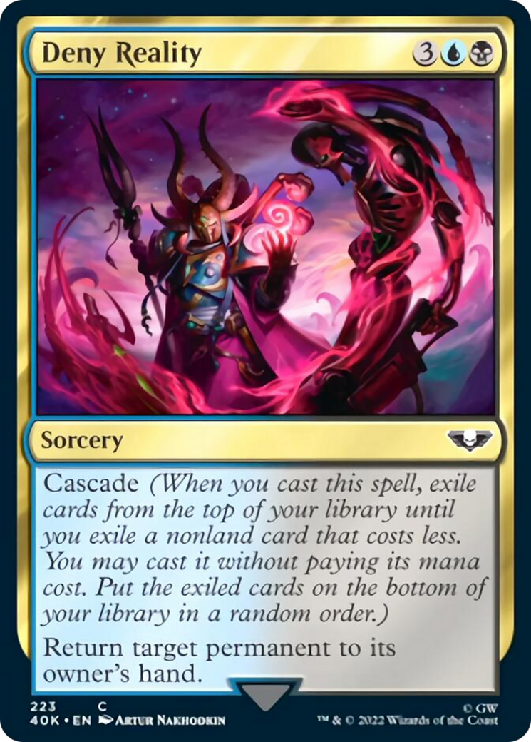 Deny Reality [Warhammer 40,000] MTG Single Magic: The Gathering | Red Claw Gaming