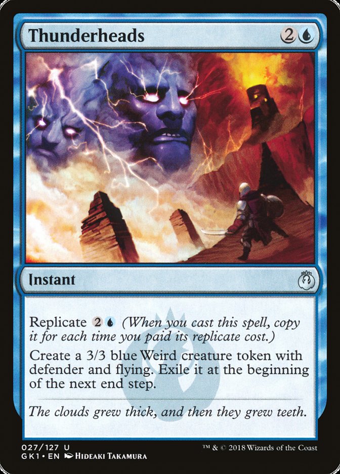 Thunderheads [Guilds of Ravnica Guild Kit] MTG Single Magic: The Gathering | Red Claw Gaming