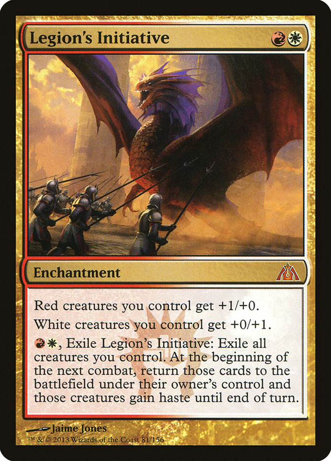 Legion's Initiative [Dragon's Maze] MTG Single Magic: The Gathering | Red Claw Gaming
