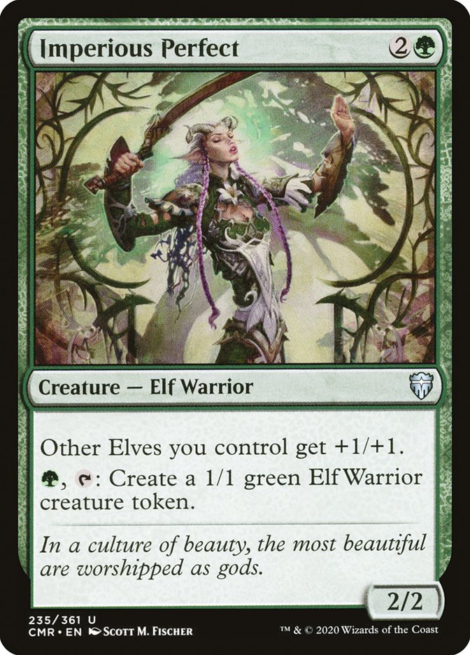 Imperious Perfect [Commander Legends] MTG Single Magic: The Gathering | Red Claw Gaming