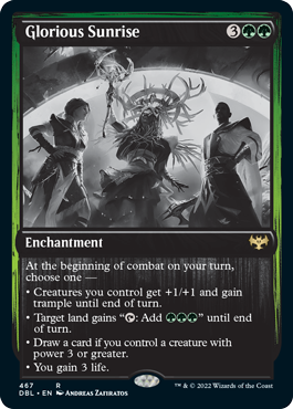 Glorious Sunrise [Innistrad: Double Feature] MTG Single Magic: The Gathering | Red Claw Gaming
