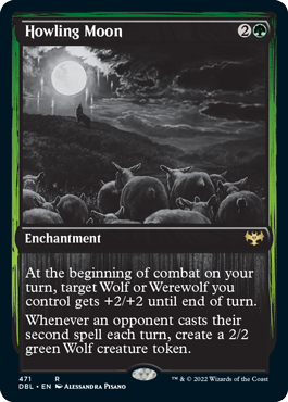 Howling Moon [Innistrad: Double Feature] MTG Single Magic: The Gathering | Red Claw Gaming