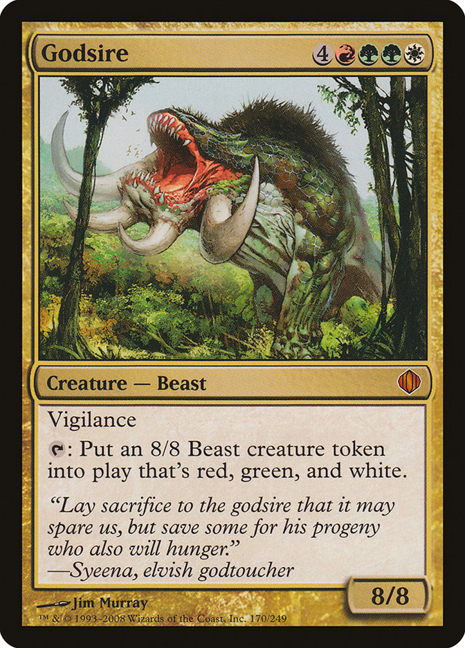 Godsire [Shards of Alara] MTG Single Magic: The Gathering | Red Claw Gaming