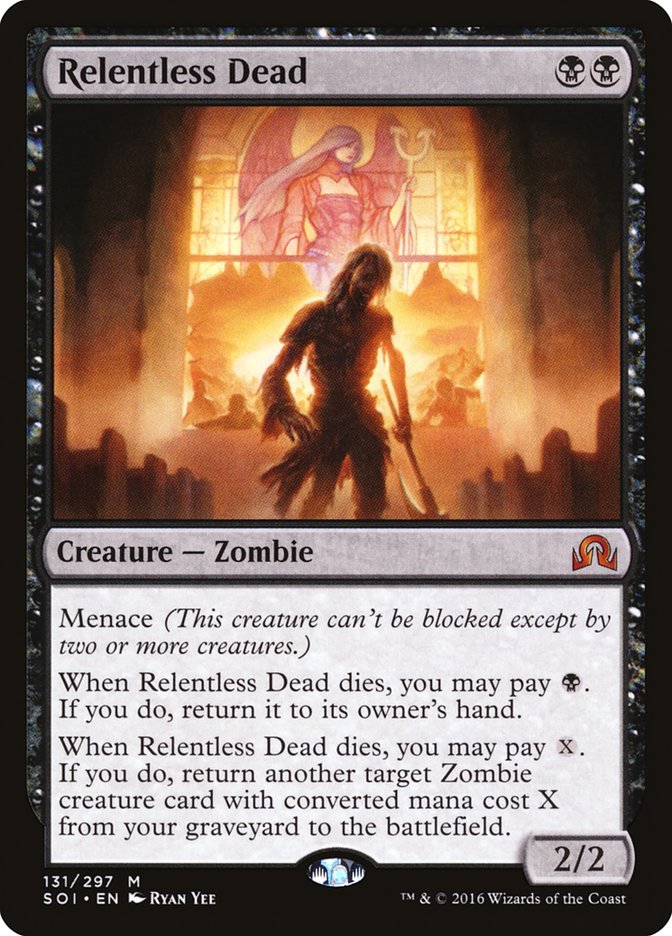Relentless Dead [Shadows over Innistrad] MTG Single Magic: The Gathering | Red Claw Gaming