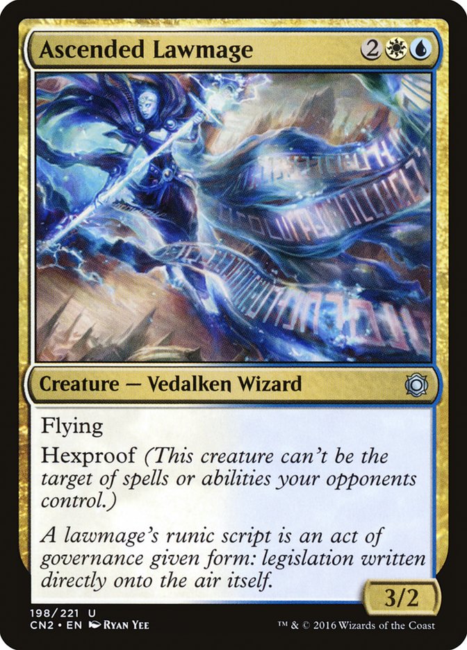 Ascended Lawmage [Conspiracy: Take the Crown] MTG Single Magic: The Gathering | Red Claw Gaming