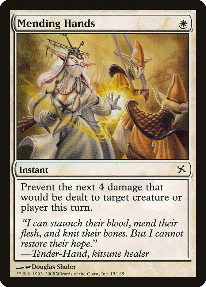 Mending Hands [Betrayers of Kamigawa] MTG Single Magic: The Gathering | Red Claw Gaming