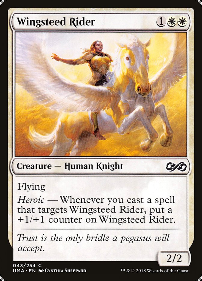 Wingsteed Rider [Ultimate Masters] MTG Single Magic: The Gathering | Red Claw Gaming