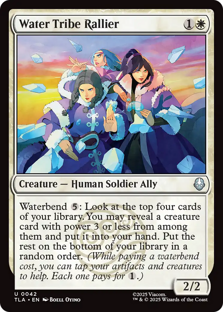 Water Tribe Rallier [Avatar: The Last Airbender] MTG Single Magic: The Gathering | Red Claw Gaming