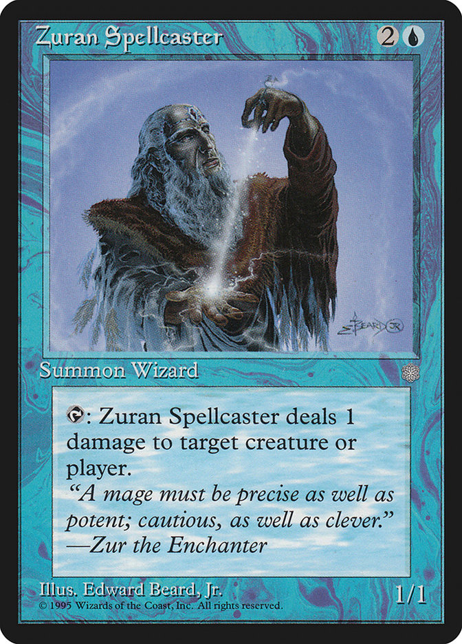 Zuran Spellcaster [Ice Age] MTG Single Magic: The Gathering | Red Claw Gaming