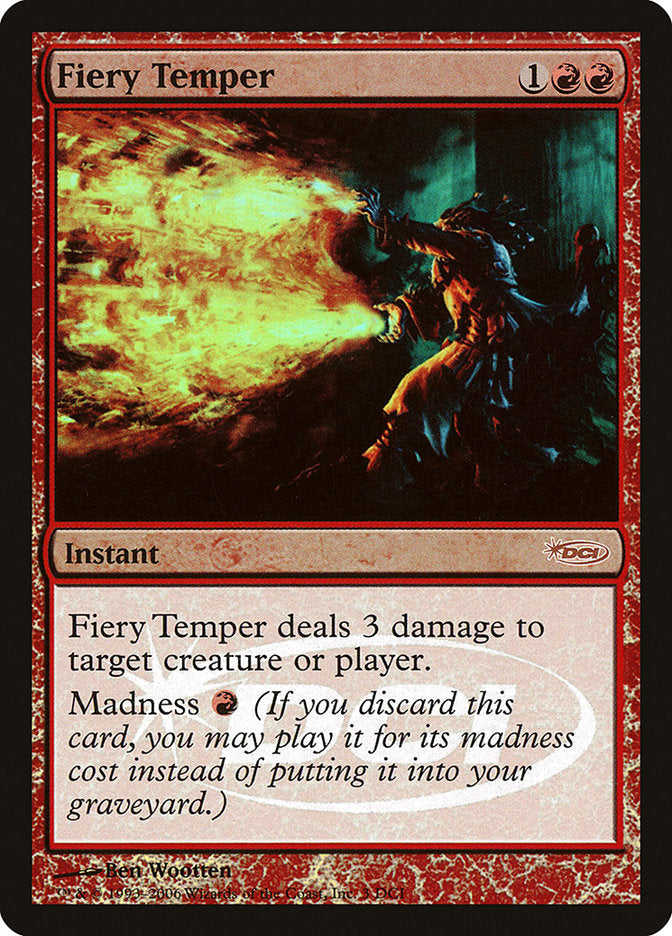 Fiery Temper [Gateway 2006] MTG Single Magic: The Gathering | Red Claw Gaming