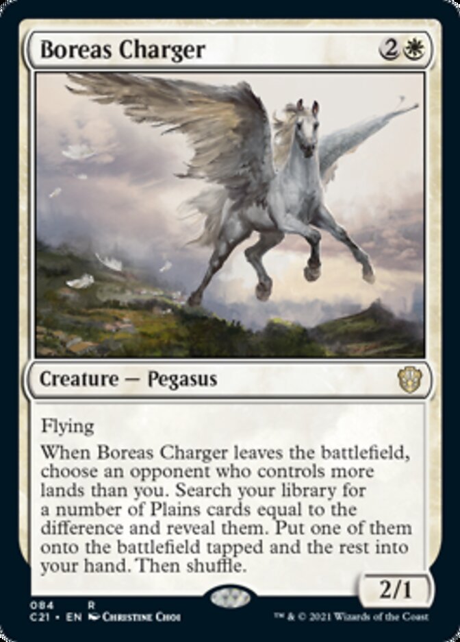 Boreas Charger [Commander 2021] MTG Single Magic: The Gathering | Red Claw Gaming