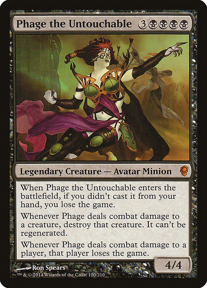 Phage the Untouchable [Conspiracy] MTG Single Magic: The Gathering | Red Claw Gaming