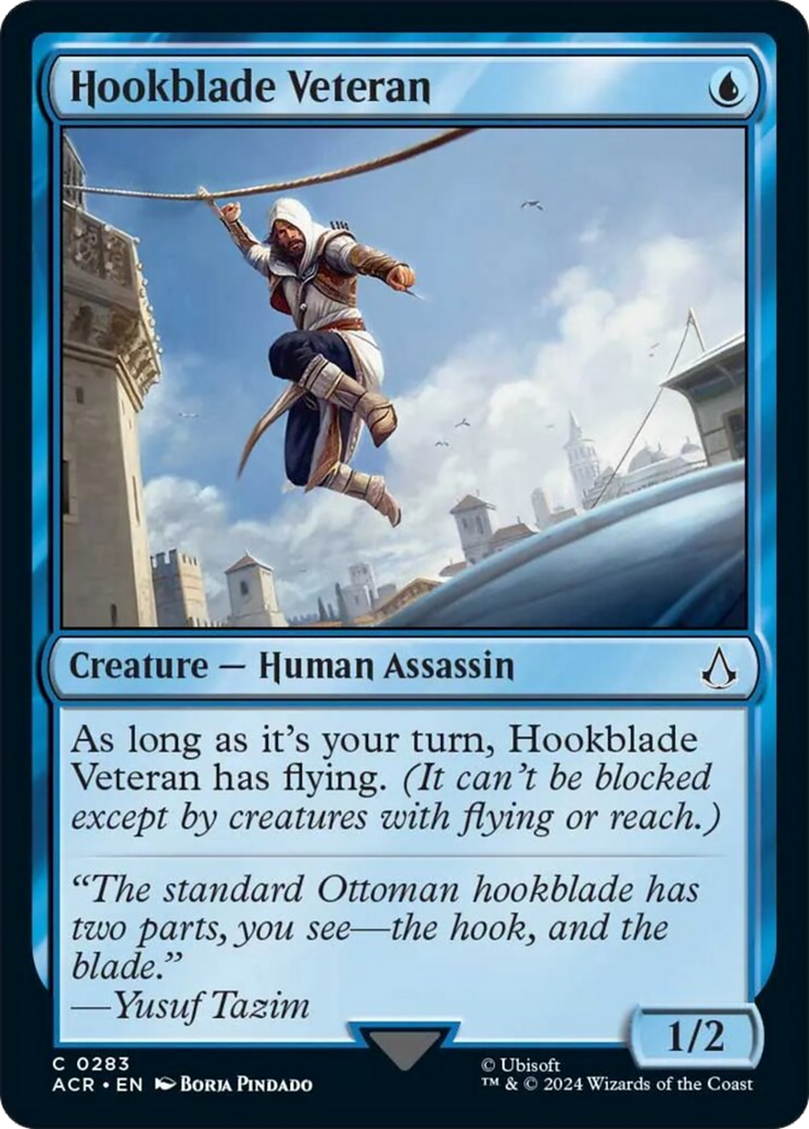 Hookblade Veteran [Assassin's Creed] MTG Single Magic: The Gathering | Red Claw Gaming