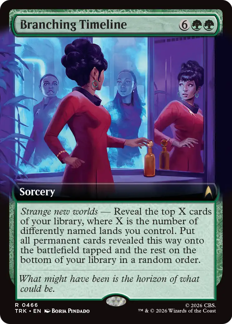 Branching Timeline (Extended Art) [Star Trek] | Red Claw Gaming