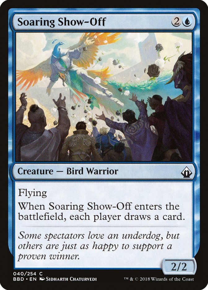 Soaring Show-Off [Battlebond] MTG Single Magic: The Gathering | Red Claw Gaming