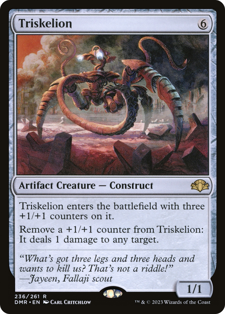 Triskelion [Dominaria Remastered] MTG Single Magic: The Gathering | Red Claw Gaming