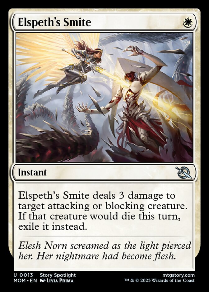 Elspeth's Smite [March of the Machine] MTG Single Magic: The Gathering    | Red Claw Gaming