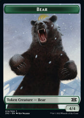 Bear // Spirit (008) Double-Sided Token [Double Masters 2022 Tokens] MTG Single Magic: The Gathering | Red Claw Gaming