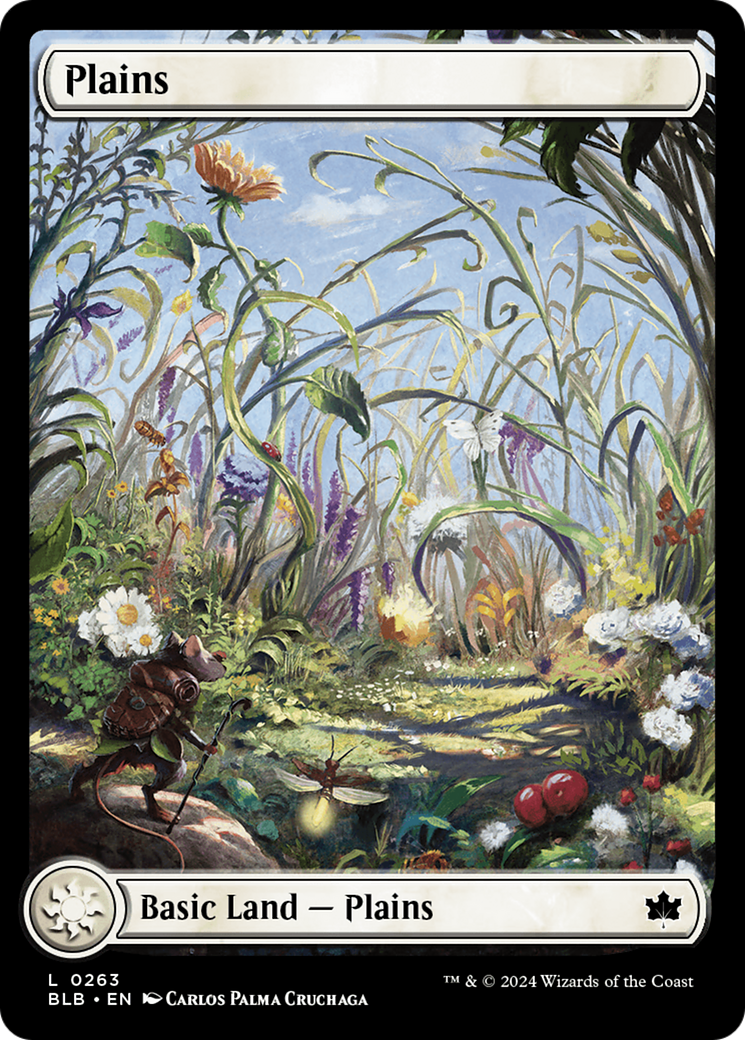 Plains (0263) [Bloomburrow] MTG Single Magic: The Gathering | Red Claw Gaming