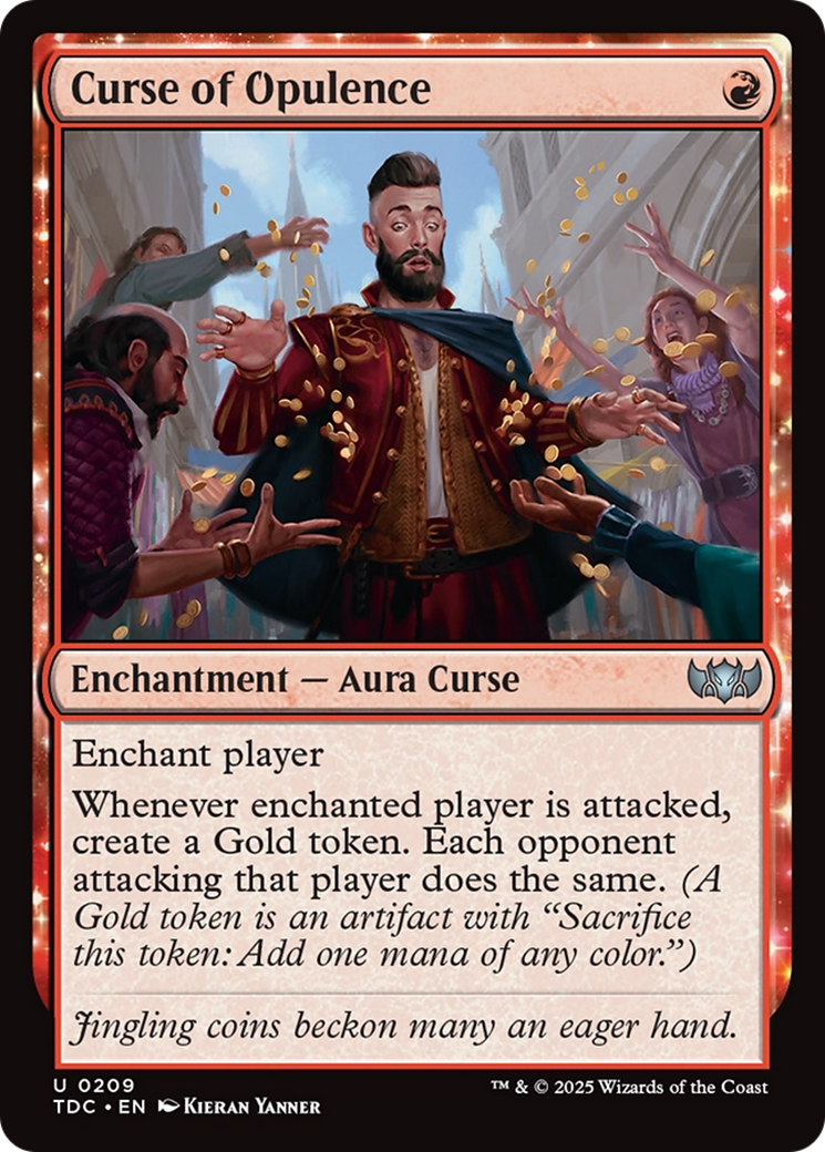 Curse of Opulence [Tarkir: Dragonstorm Commander] MTG Single Magic: The Gathering | Red Claw Gaming
